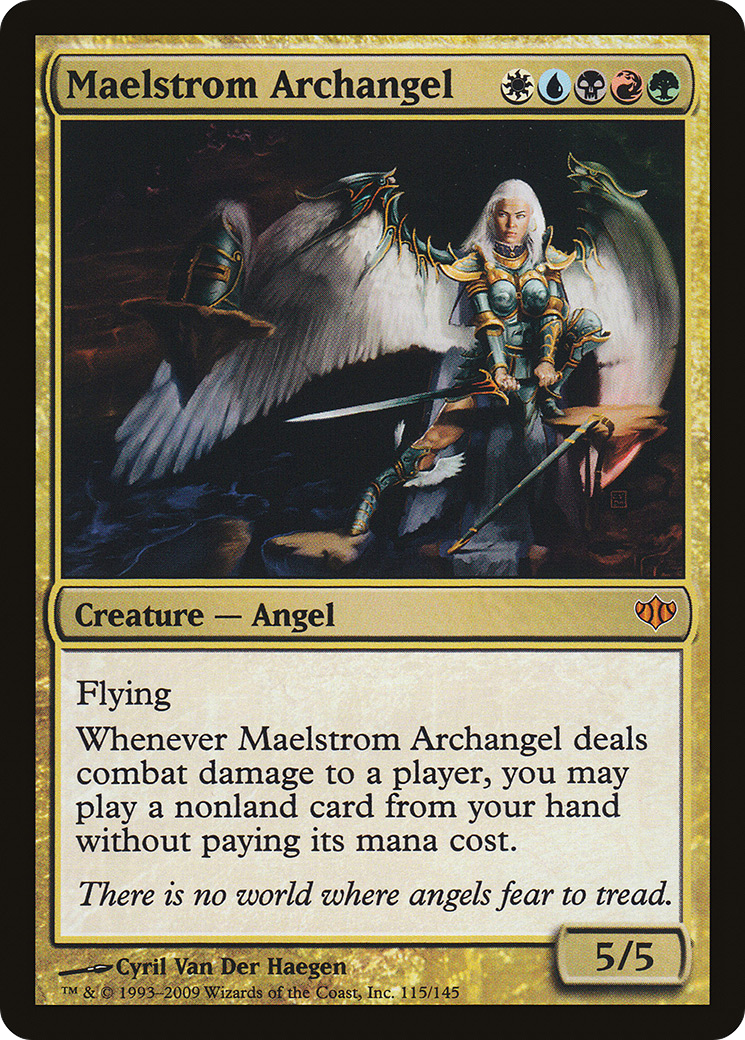 Maelstrom Archangel (CON-115) [Conflux] Foil MTG Single Wizards of the Coast