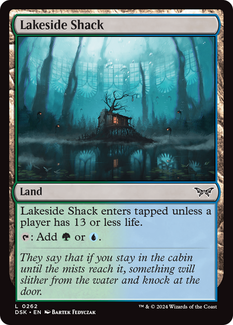 Lakeside Shack (DSK-262) [Duskmourn: House of Horror] MTG Single Wizards of the Coast