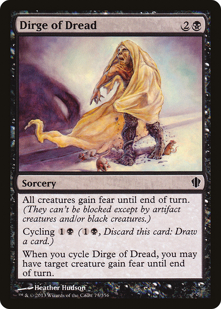 Dirge of Dread (C13-073) [Commander 2013] MTG Single Wizards of the Coast