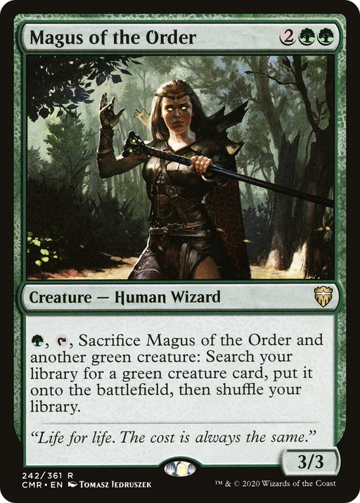 Magus of the Order (CMR-242) [Commander Legends] MTG Single Wizards of the Coast