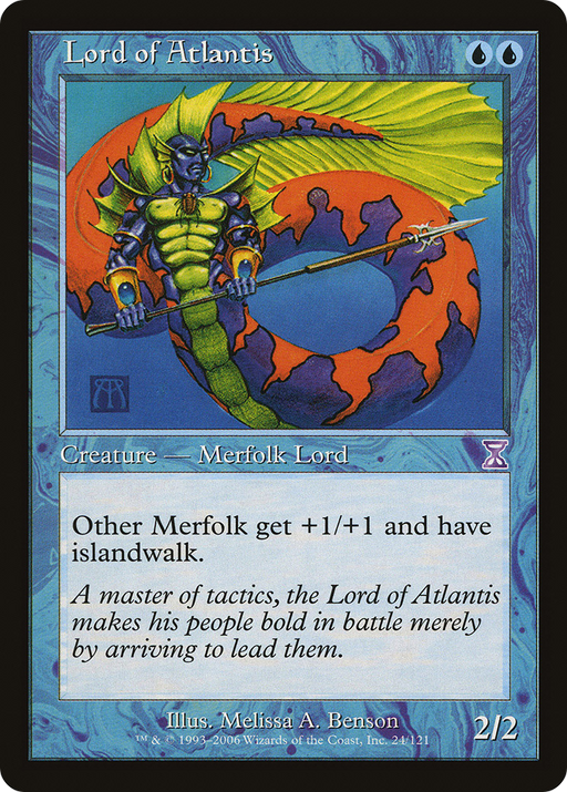 Lord of Atlantis (TSB-024) [Time Spiral Timeshifted] MTG Single Wizards of the Coast