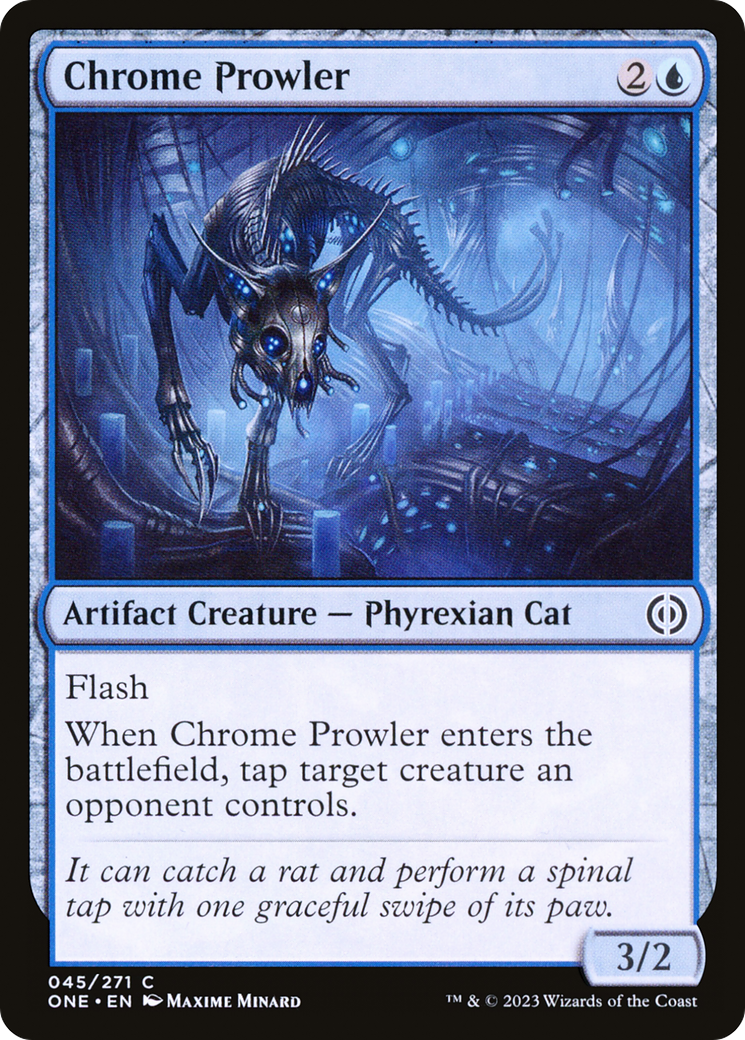 Chrome Prowler (ONE-045) [Phyrexia: All Will Be One] MTG Single Wizards of the Coast