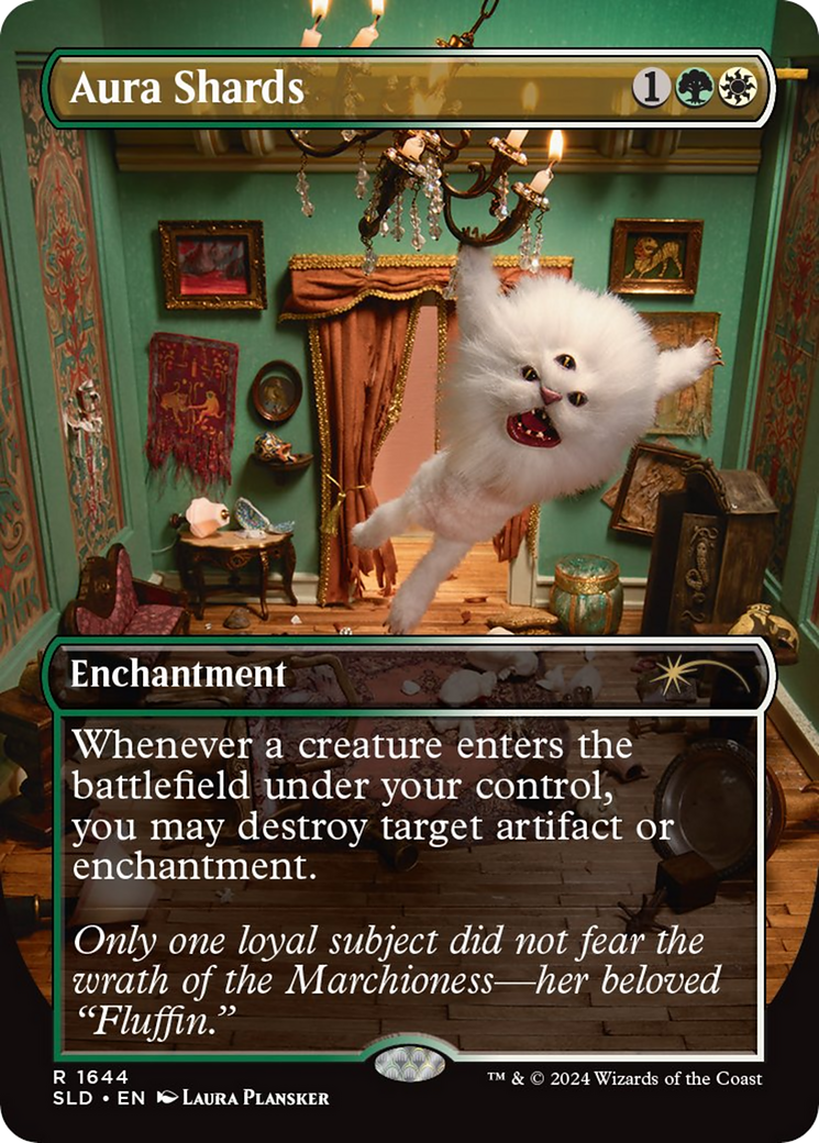 Aura Shards (SLD-1644) [Secret Lair] Drop (Borderless) MTG Single Wizards of the Coast