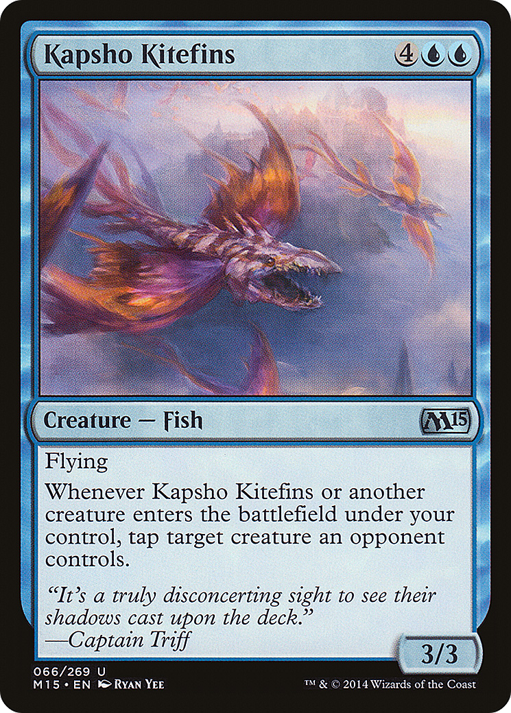 Kapsho Kitefins (M15-066) [Magic 2015] Foil MTG Single Wizards of the Coast
