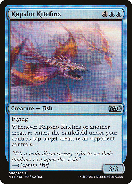 Kapsho Kitefins (M15-066) [Magic 2015] Foil MTG Single Wizards of the Coast