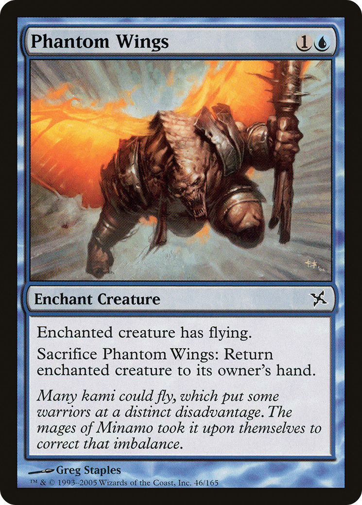 Phantom Wings (BOK-046) [Betrayers of Kamigawa] MTG Single Wizards of the Coast