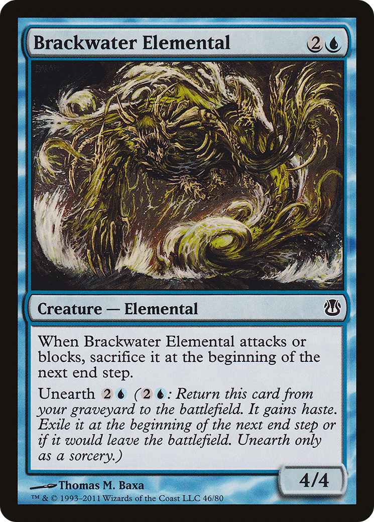 Brackwater Elemental (DDH-046) [Misc] Duel Decks: Ajani vs. Nicol Bolas MTG Single Wizards of the Coast