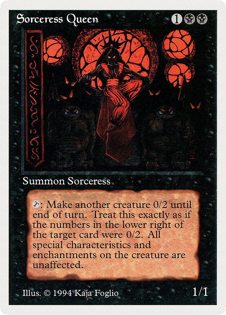 Sorceress Queen (SUM-131) [Misc] Summer Magic / Edgar MTG Single Wizards of the Coast