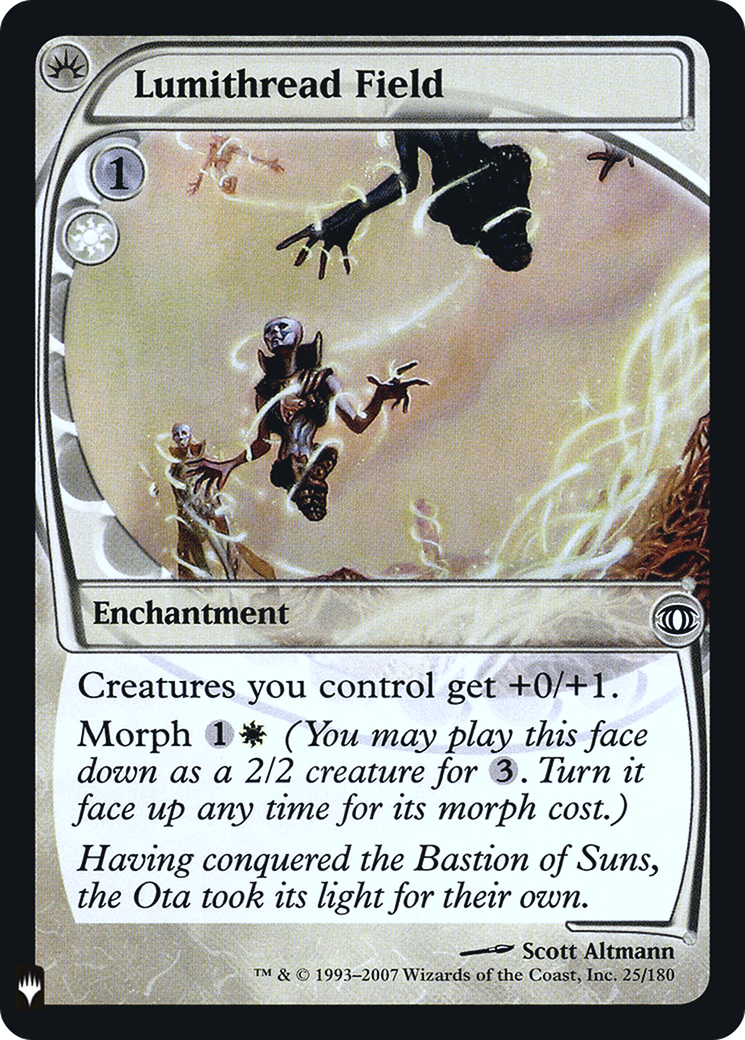 Lumithread Field (LIST-FUT-25) [Mystery Booster] The List Foil MTG Single Wizards of the Coast