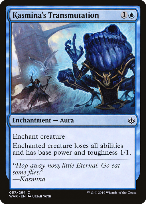 Kasmina's Transmutation (WAR-057) [War of the Spark] MTG Single Wizards of the Coast