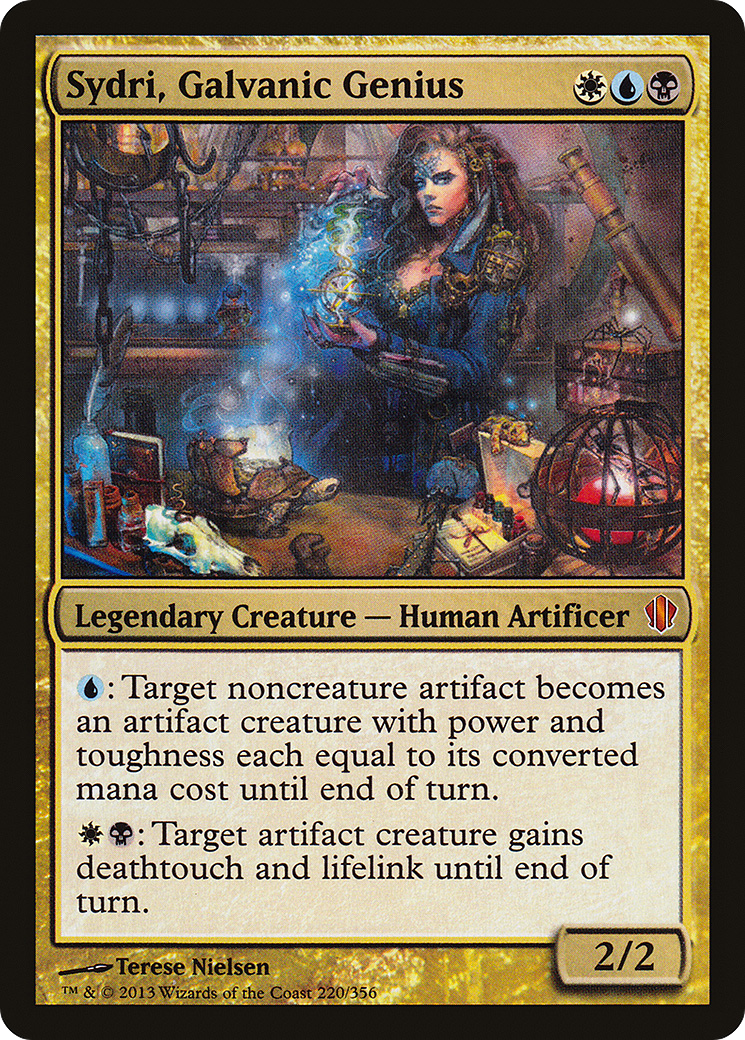 Sydri, Galvanic Genius (C13-220) [Commander 2013] MTG Single Wizards of the Coast