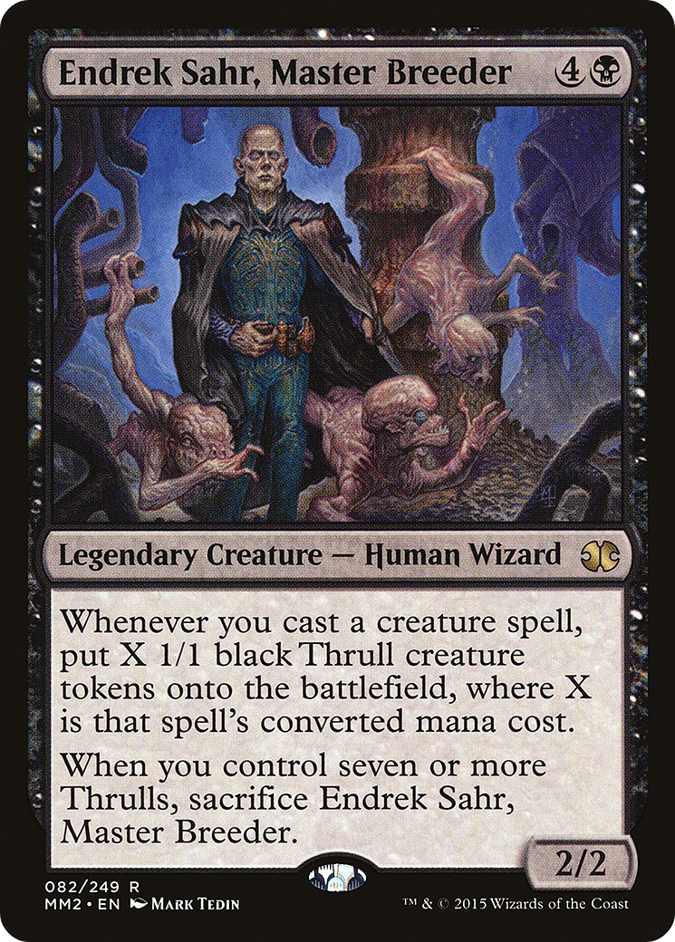 Endrek Sahr, Master Breeder (MM2-082) [Modern Masters 2015] Foil MTG Single Wizards of the Coast