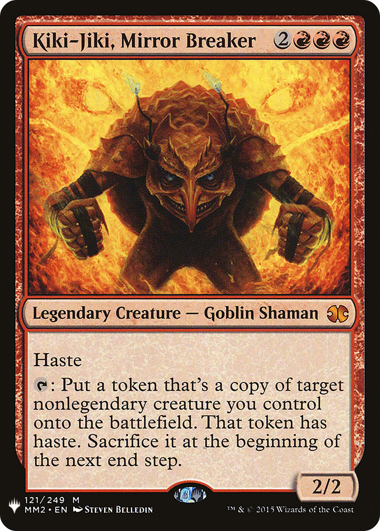 Kiki-Jiki, Mirror Breaker (LIST-MM2-121) [Mystery Booster] The List MTG Single Wizards of the Coast