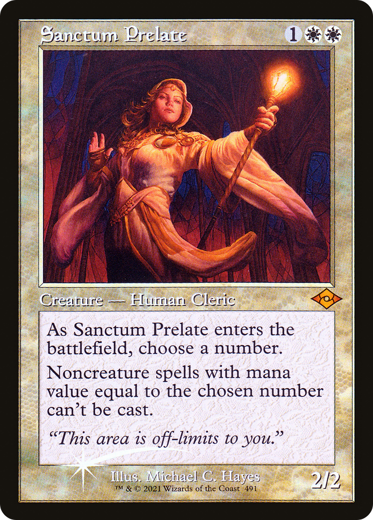 Sanctum Prelate (BABP-491) [Modern Horizons 2] Foil MTG Single Wizards of the Coast