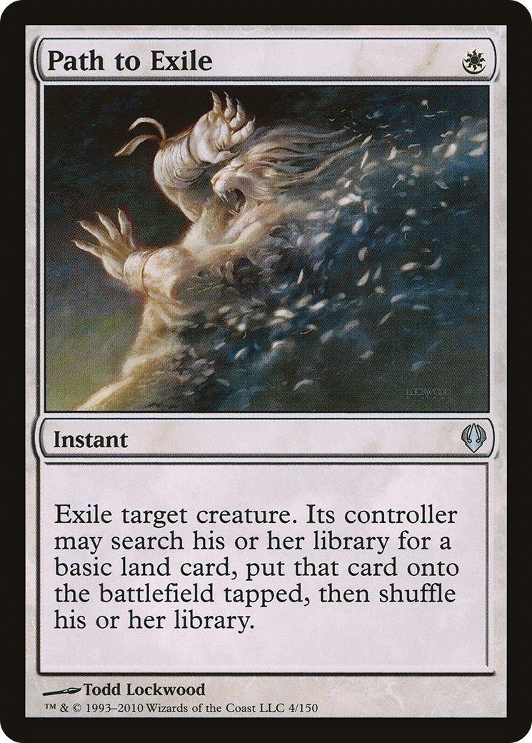 Path to Exile (ARC-004) [Misc] Archenemy MTG Single Wizards of the Coast