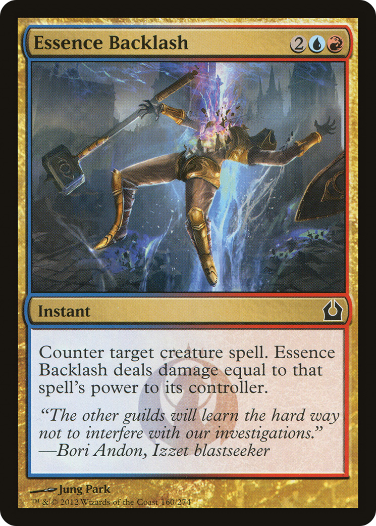 Essence Backlash (RTR-160) [Return to Ravnica] MTG Single Wizards of the Coast