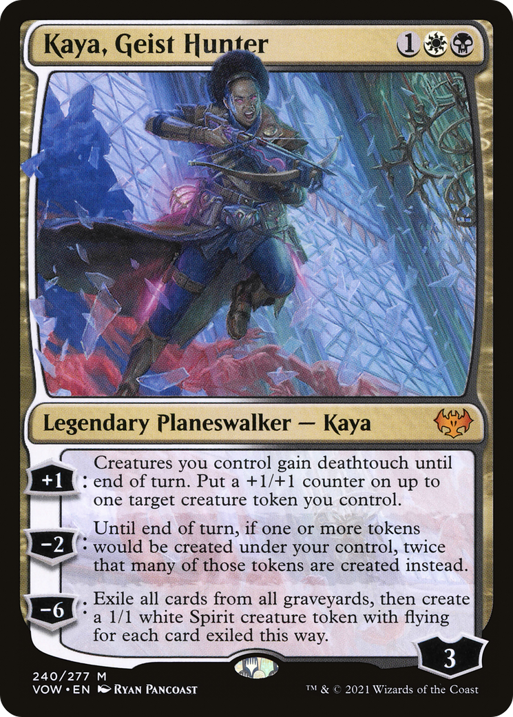 Kaya, Geist Hunter (VOW-240) [Innistrad: Crimson Vow] MTG Single Wizards of the Coast
