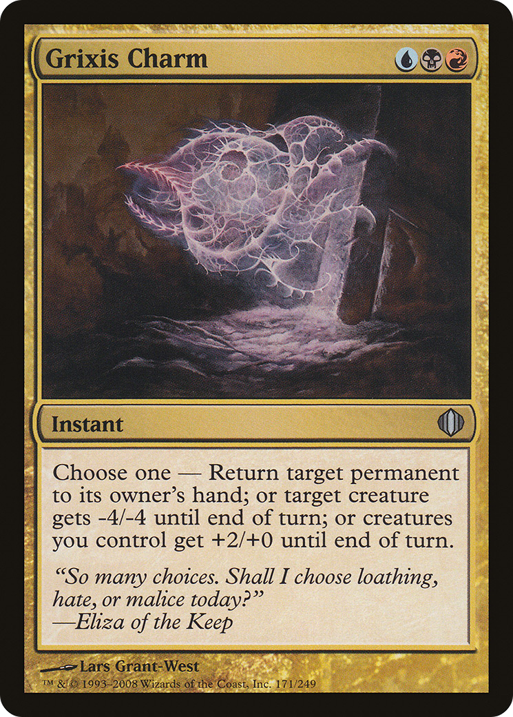 Grixis Charm (ALA-171) [Shards of Alara] Foil MTG Single Wizards of the Coast
