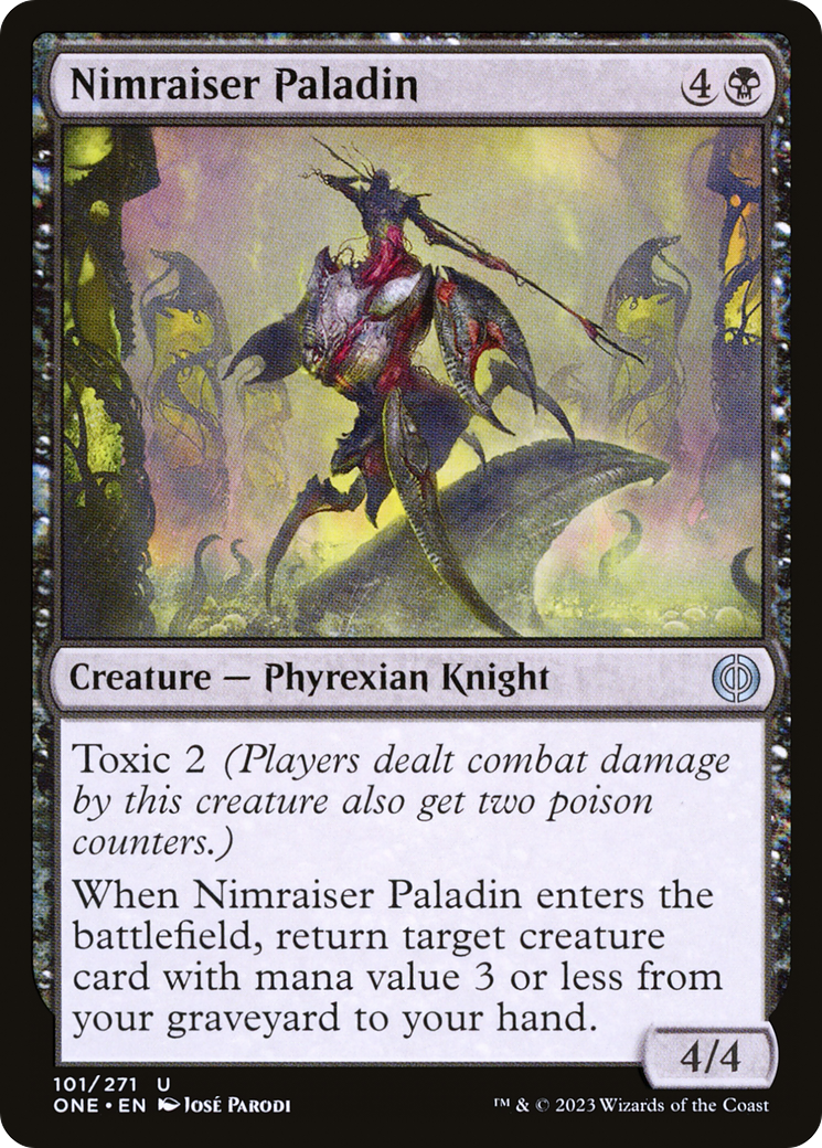 Nimraiser Paladin (ONE-101) [Phyrexia: All Will Be One] MTG Single Wizards of the Coast