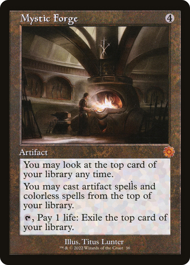 Mystic Forge (BRR-036) [The Brothers' War Retro Artifacts] MTG Single Wizards of the Coast