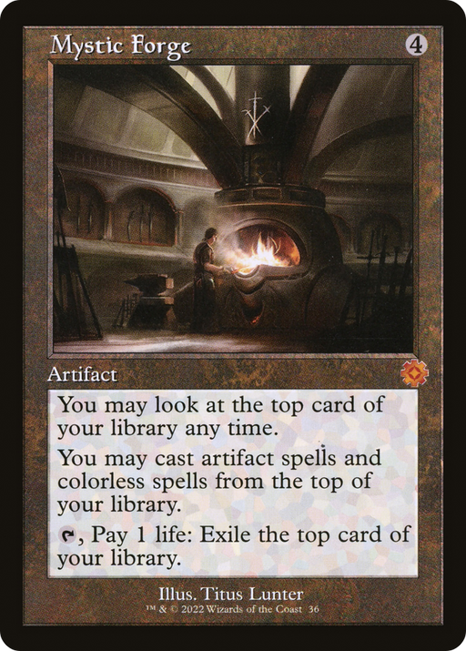 Mystic Forge (BRR-036) [The Brothers' War Retro Artifacts] MTG Single Wizards of the Coast