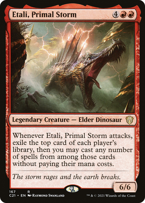Etali, Primal Storm (C21-167) [Commander 2021] MTG Single Wizards of the Coast