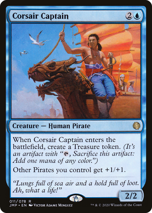 Corsair Captain (JMP-011) [Jumpstart] MTG Single Wizards of the Coast