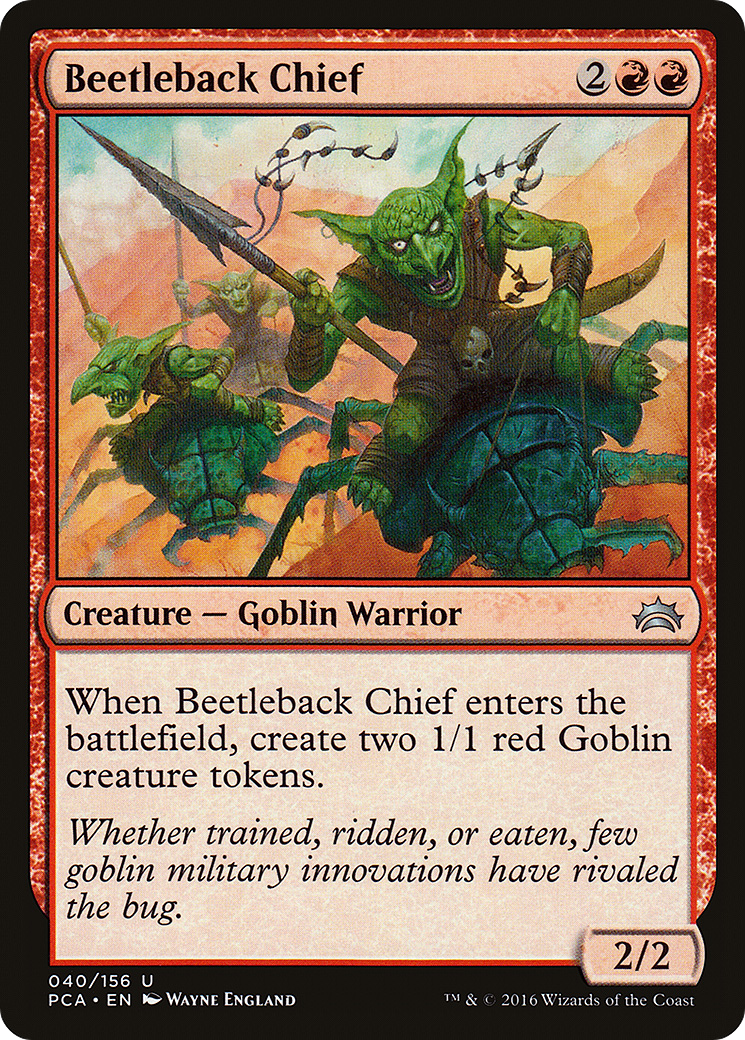 Beetleback Chief (PCA-040) [Misc] Planechase Anthology MTG Single Wizards of the Coast