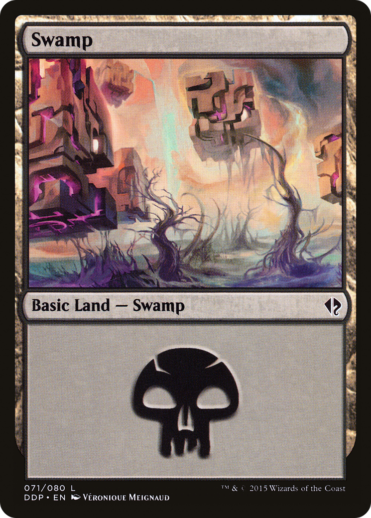 Swamp (071) (DDP-071) [Misc] Duel Decks: Zendikar vs. Eldrazi MTG Single Wizards of the Coast