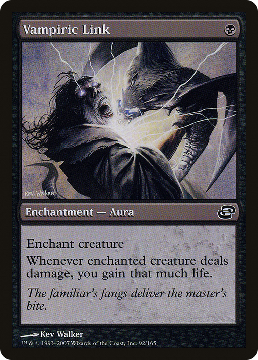 Vampiric Link (PLC-092) [Planar Chaos] (colorshifted) Foil MTG Single Planar Chaos