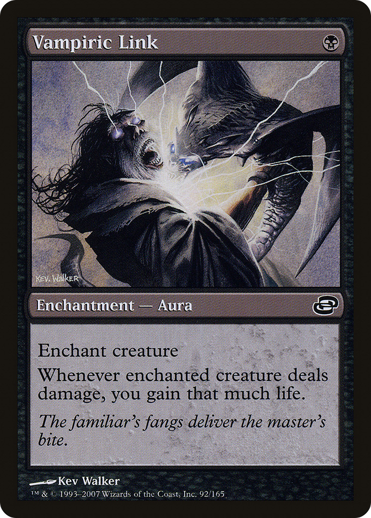 Vampiric Link (PLC-092) [Planar Chaos] (colorshifted) MTG Single Planar Chaos