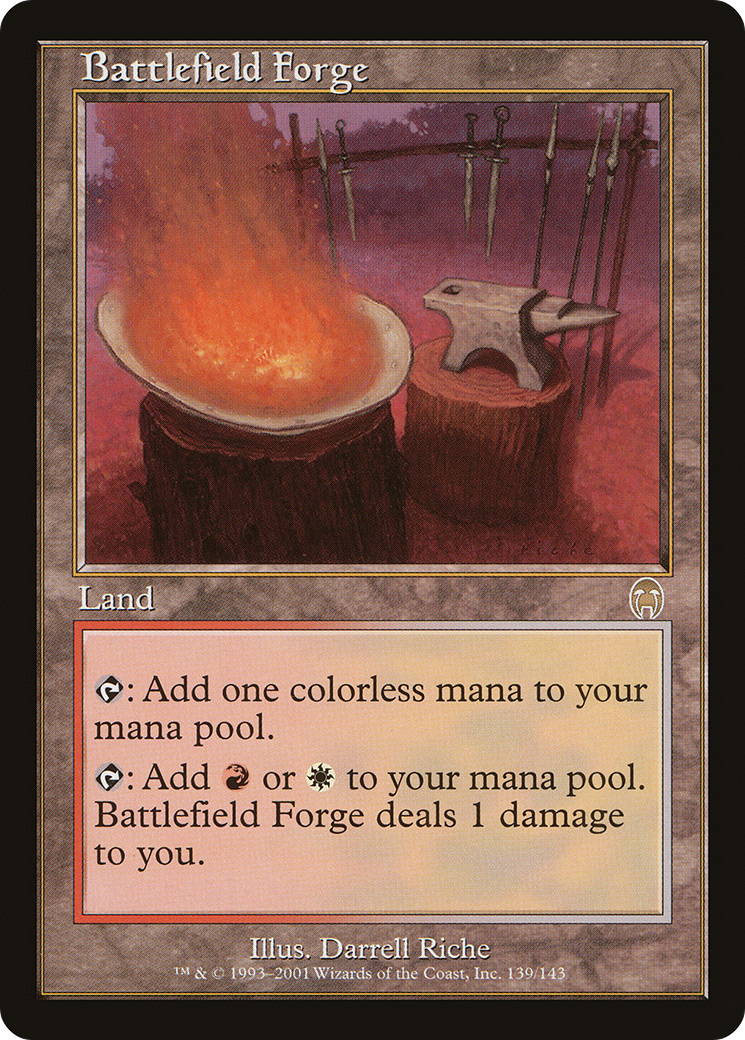 Battlefield Forge (APC-139) [Apocalypse] Foil MTG Single Wizards of the Coast