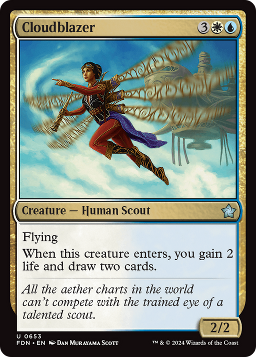 Cloudblazer (FDN-653) [Foundations] MTG Single Wizards of the Coast