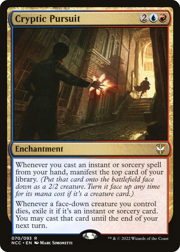 Cryptic Pursuit (NCC-070) [New Capenna Commander] MTG Single Wizards of the Coast