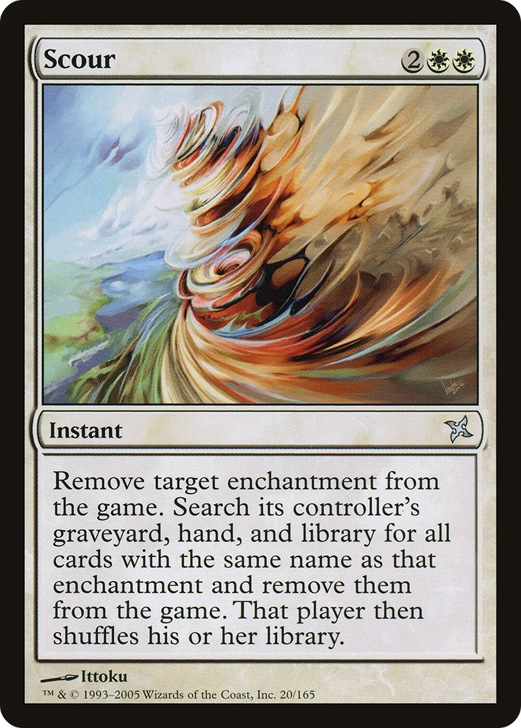 Scour (BOK-020) [Betrayers of Kamigawa] MTG Single Wizards of the Coast