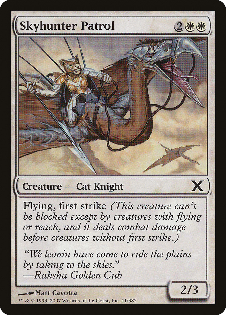 Skyhunter Patrol (10E-041) [Tenth Edition] MTG Single Wizards of the Coast