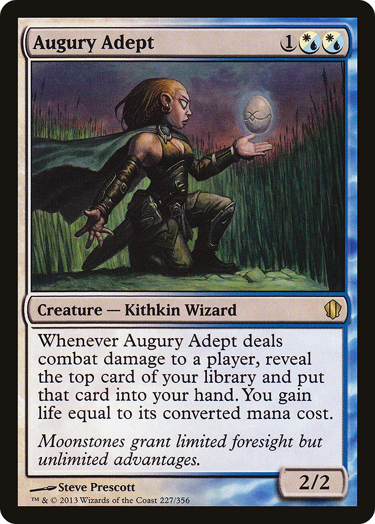 Augury Adept (C13-227) [Commander 2013] MTG Single Wizards of the Coast