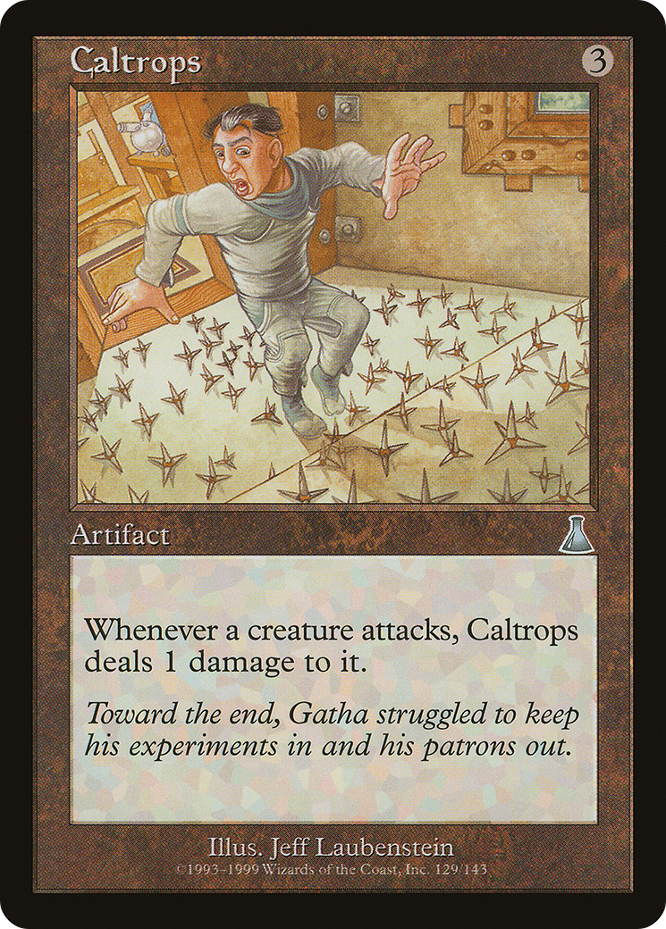 Caltrops (UDS-129) [Urza's Destiny] Foil MTG Single Wizards of the Coast
