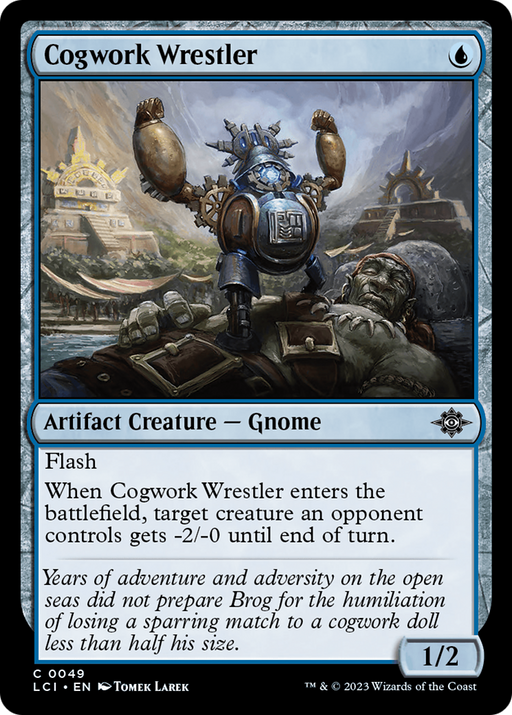 Cogwork Wrestler (LCI-049) [The Lost Caverns of Ixalan] Foil MTG Single Wizards of the Coast
