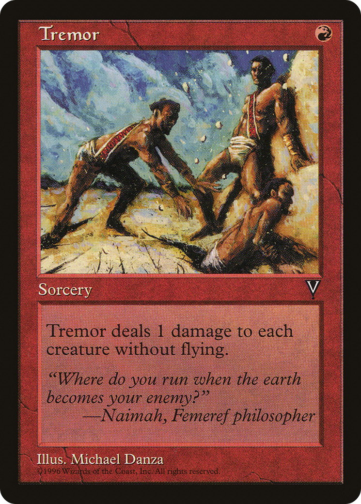 Tremor (VIS-099) [Visions] MTG Single Wizards of the Coast