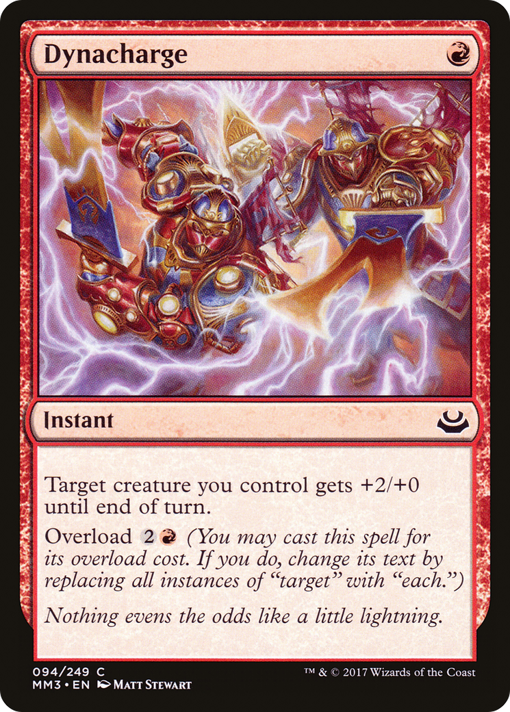 Dynacharge (MM3-094) [Modern Masters 2017] Foil MTG Single Wizards of the Coast