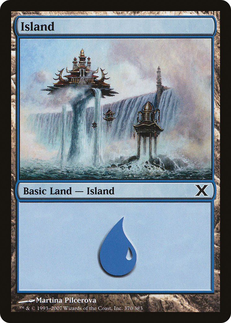 Island (10E-370) [Tenth Edition] MTG Single Wizards of the Coast