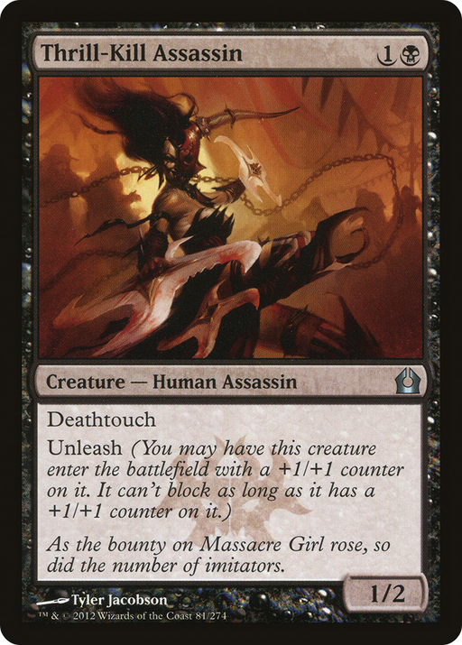 Thrill-Kill Assassin (RTR-081) [Return to Ravnica] MTG Single Wizards of the Coast