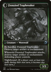 Outland Liberator // Frenzied Trapbreaker (DBL-190) [Innistrad: Double Feature] Foil MTG Single Wizards of the Coast