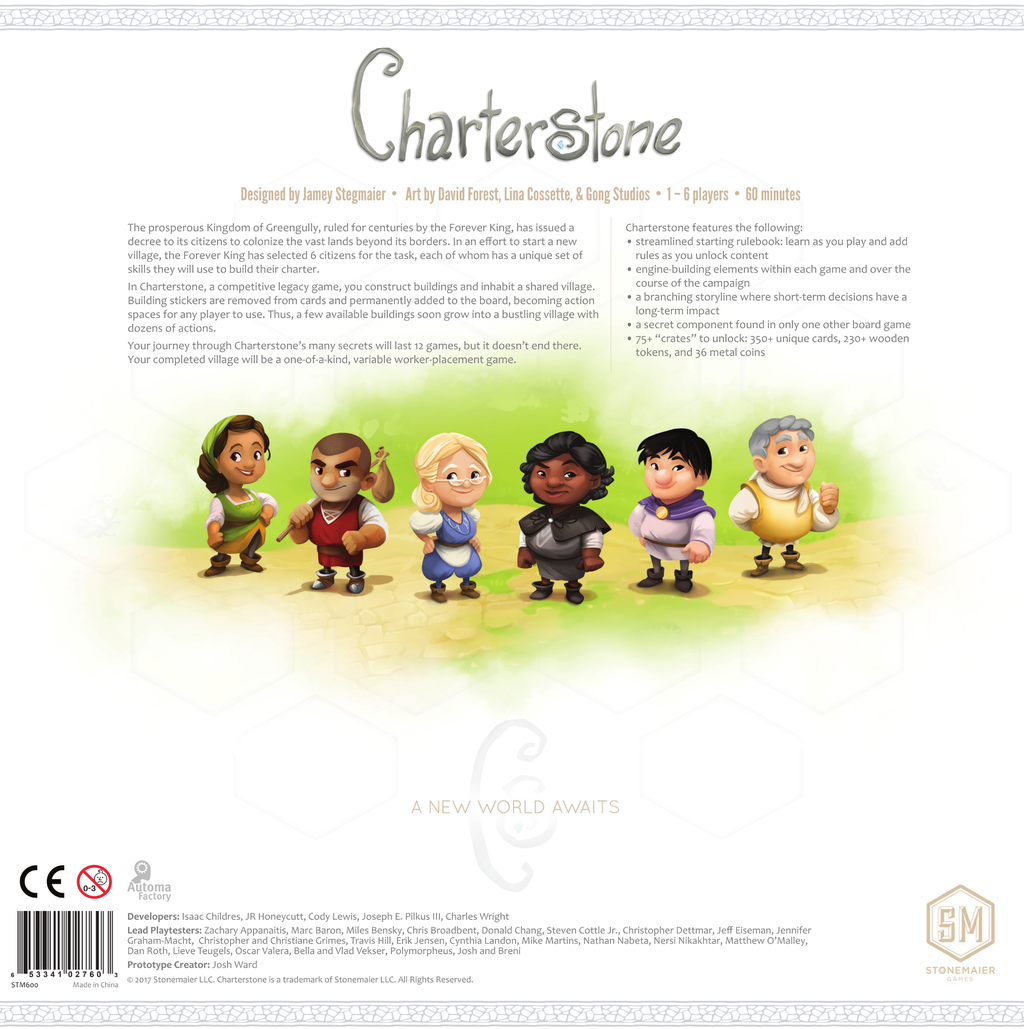 Charterstone Board Games Stonemaier Games