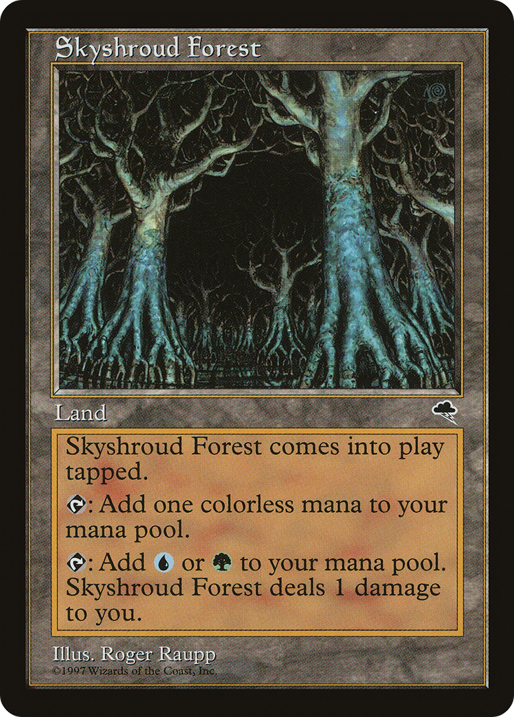 Skyshroud Forest (TMP-326) [Tempest] MTG Single Wizards of the Coast