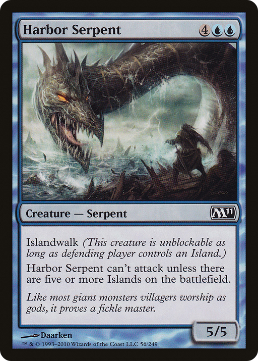 Harbor Serpent (M11-056) [Magic 2011] MTG Single Wizards of the Coast