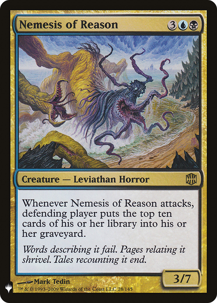 Nemesis of Reason (LIST-ARB-28) [Mystery Booster] The List MTG Single Wizards of the Coast