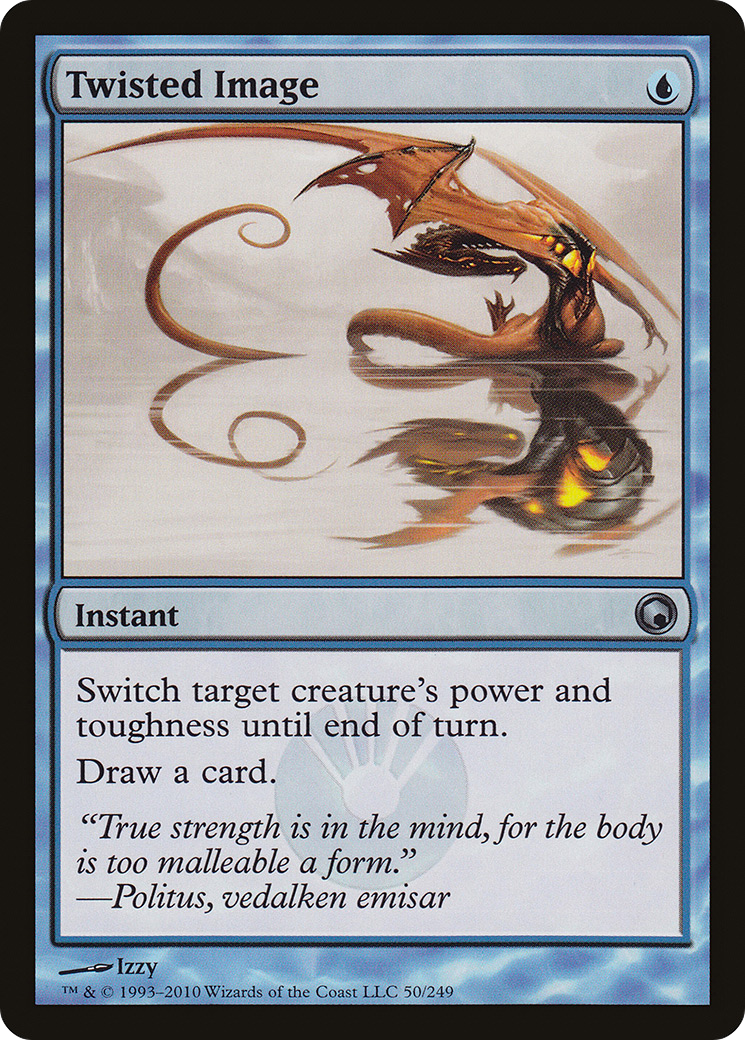 Twisted Image (SOM-050) [Scars of Mirrodin] MTG Single Wizards of the Coast