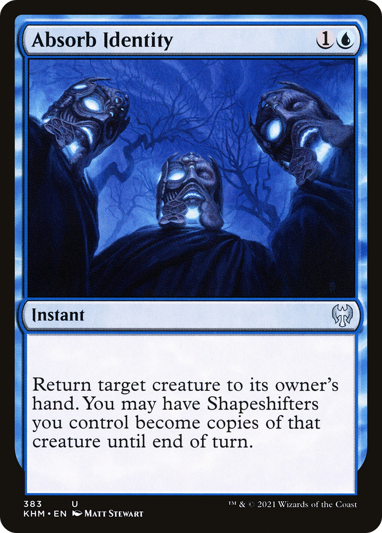 Absorb Identity (KHM-383) [Kaldheim] MTG Single Wizards of the Coast